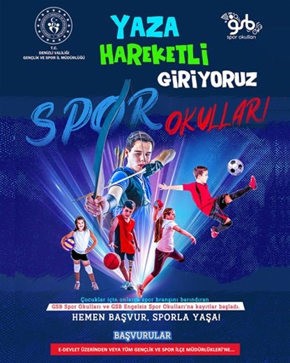 GSB SPOR OKULLARI İÇİN GERİ SAYIM BAŞLADI...