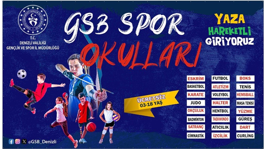 GSB SPOR OKULLARI BAŞVURULARI BAŞLADI...