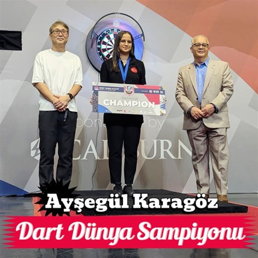 AYŞEGÜL KARAGÖZ DÜNYA ŞAMPİYONU