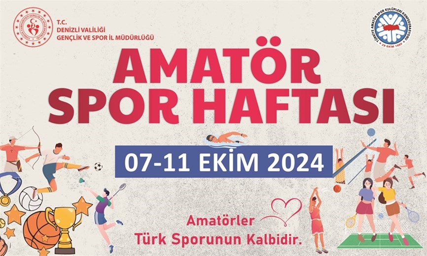 AMATÖR SPOR HAFTASI BAŞLIYOR