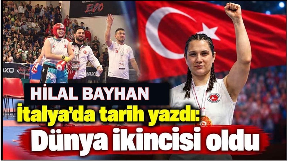 HİLAL BAYHAN KİCK BOKS DÜNYA İKİNCİSİ