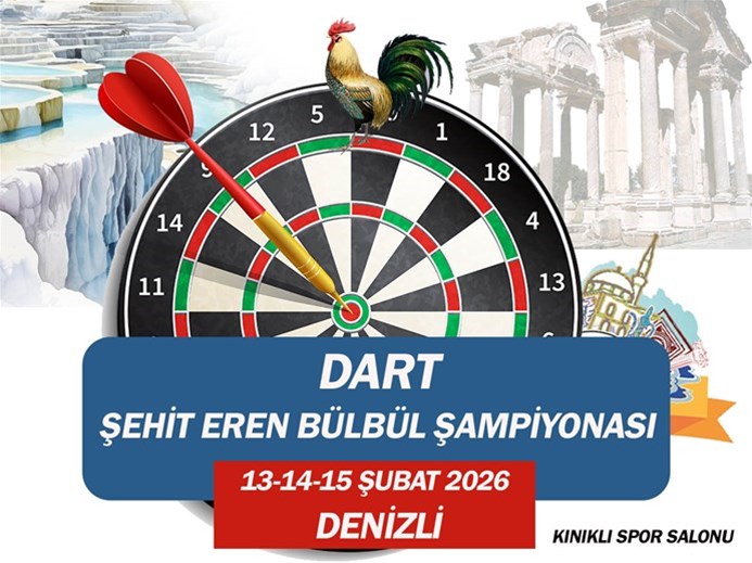 DART TÜRKİYE ŞAMPİYONASI 4. ETAP YARIŞMALARI DENİZLİ'DE
