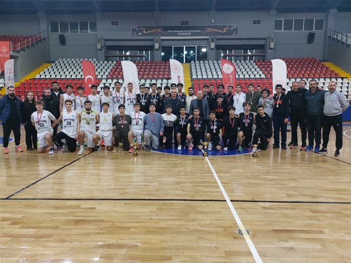 BASKETBOL U-18 KULÜPLER İL ŞAMPİYONASI SONA ERDİ