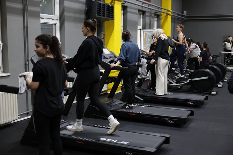 KIZ YURTLARINDA FİTNESS SALONU HİZMETE GİRDİ
