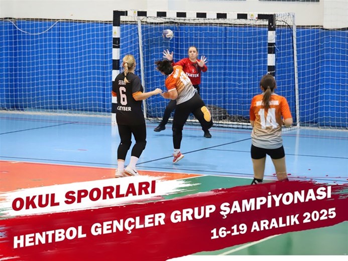 HENTBOL GENÇLER GRUP ŞAMPİYONASI DENİZLİ’DE BAŞLIYOR